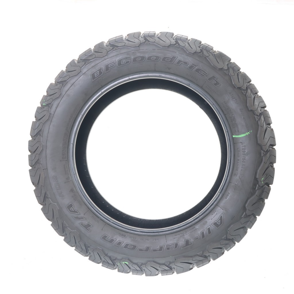 Set of (4) Used LT 285/60R20 BFGoodrich All-Terrain T/A KO2 125/122S – 6.5-7/32