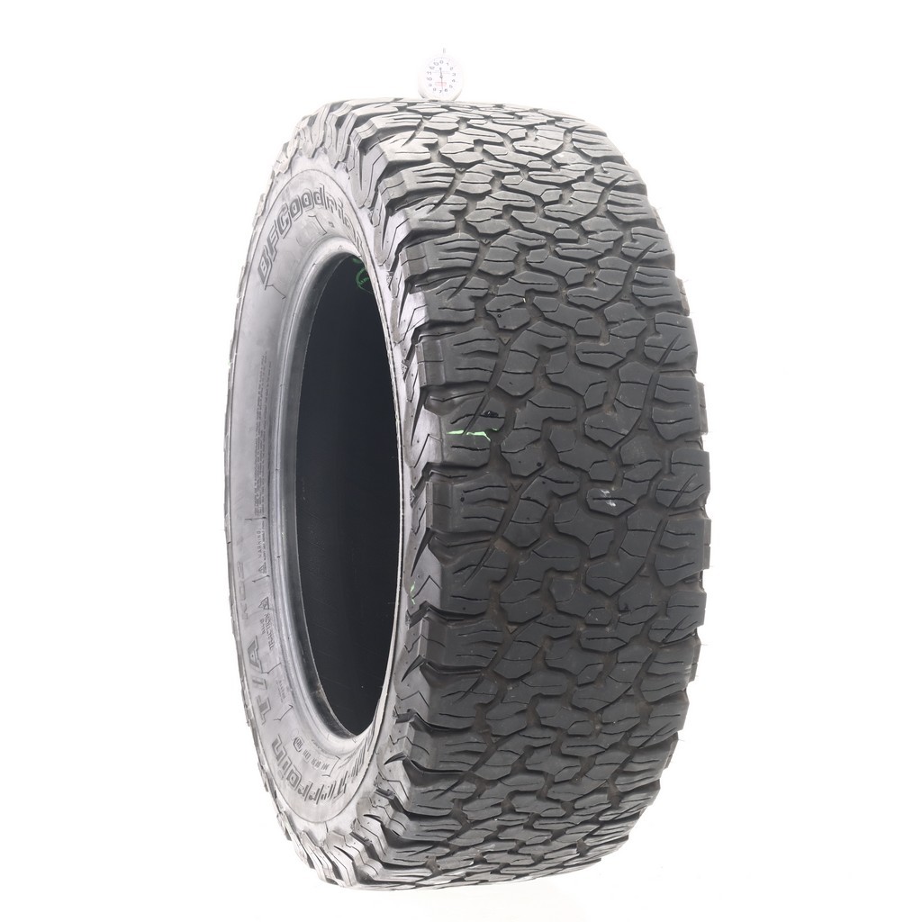 Set of (4) Used LT 285/60R20 BFGoodrich All-Terrain T/A KO2 125/122S – 6.5-7/32