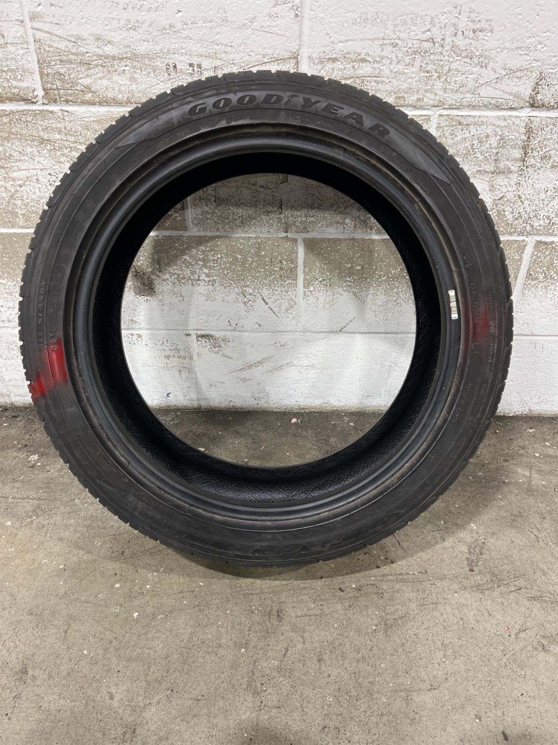 1x P225/45R19 Goodyear Eagle F1 Asymmetric AS 9/32 Used Tire