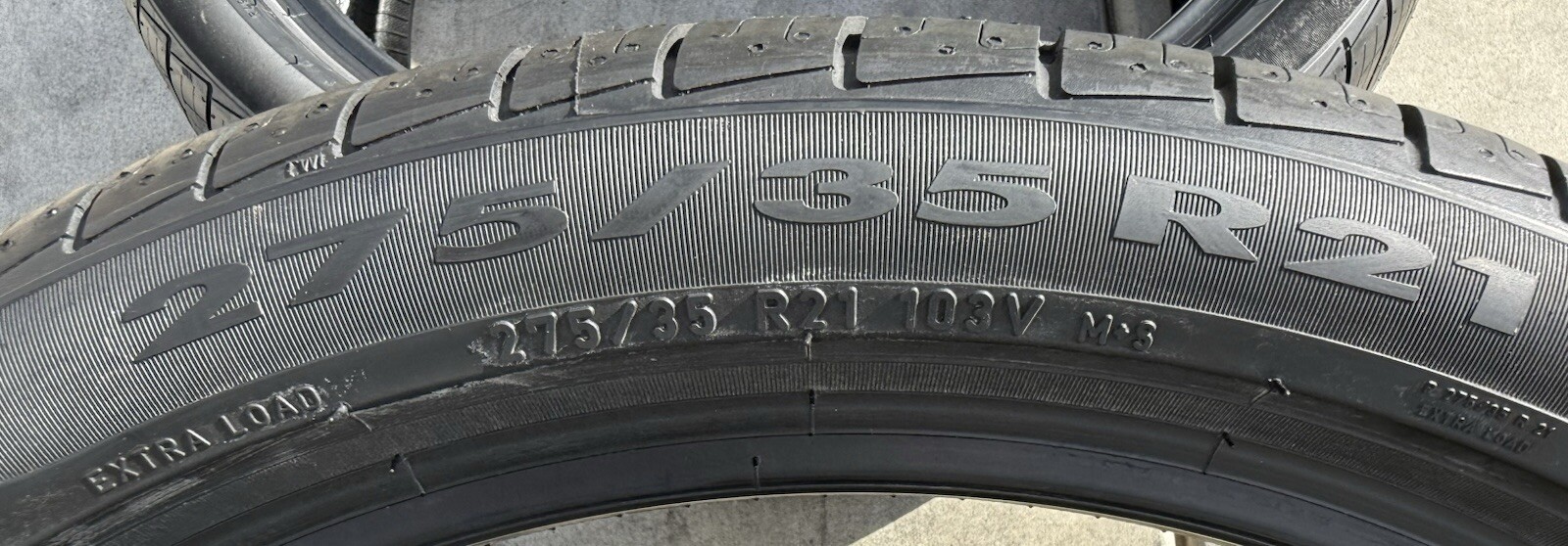 4X NEW Pirelli Cinturato P7 All Season N1 Porsche PNCS 2X 275/35R21 2X 315/30R21