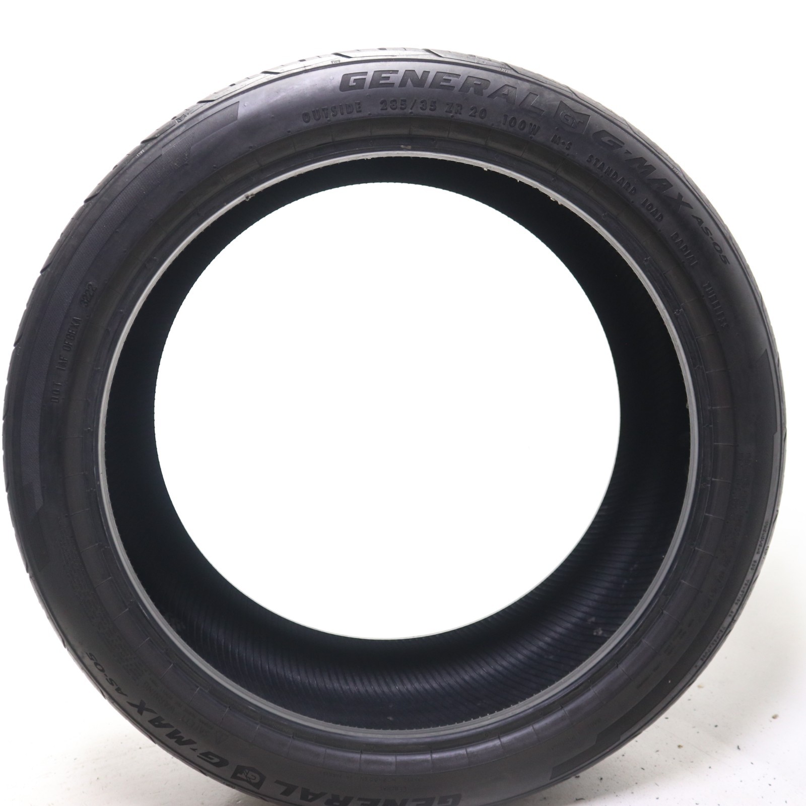 Set of 2 Used 285/35ZR20 General G-MAX AS-05 – 100W – 6.5-7/32 No Repairs