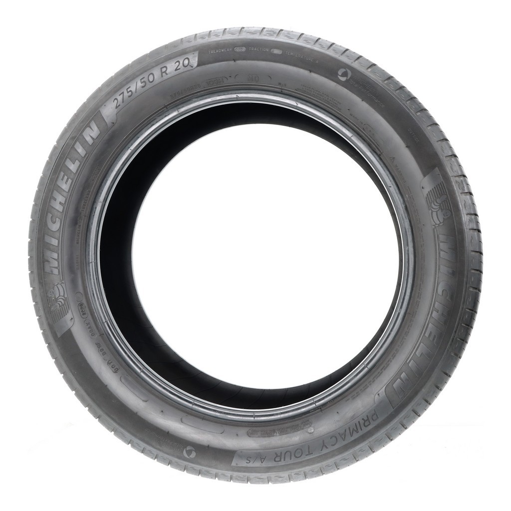 Set of (4) Used 275/50R20 Michelin Primacy Tour A/S MO 109H – 5.5-7.5/32 (19QC3)