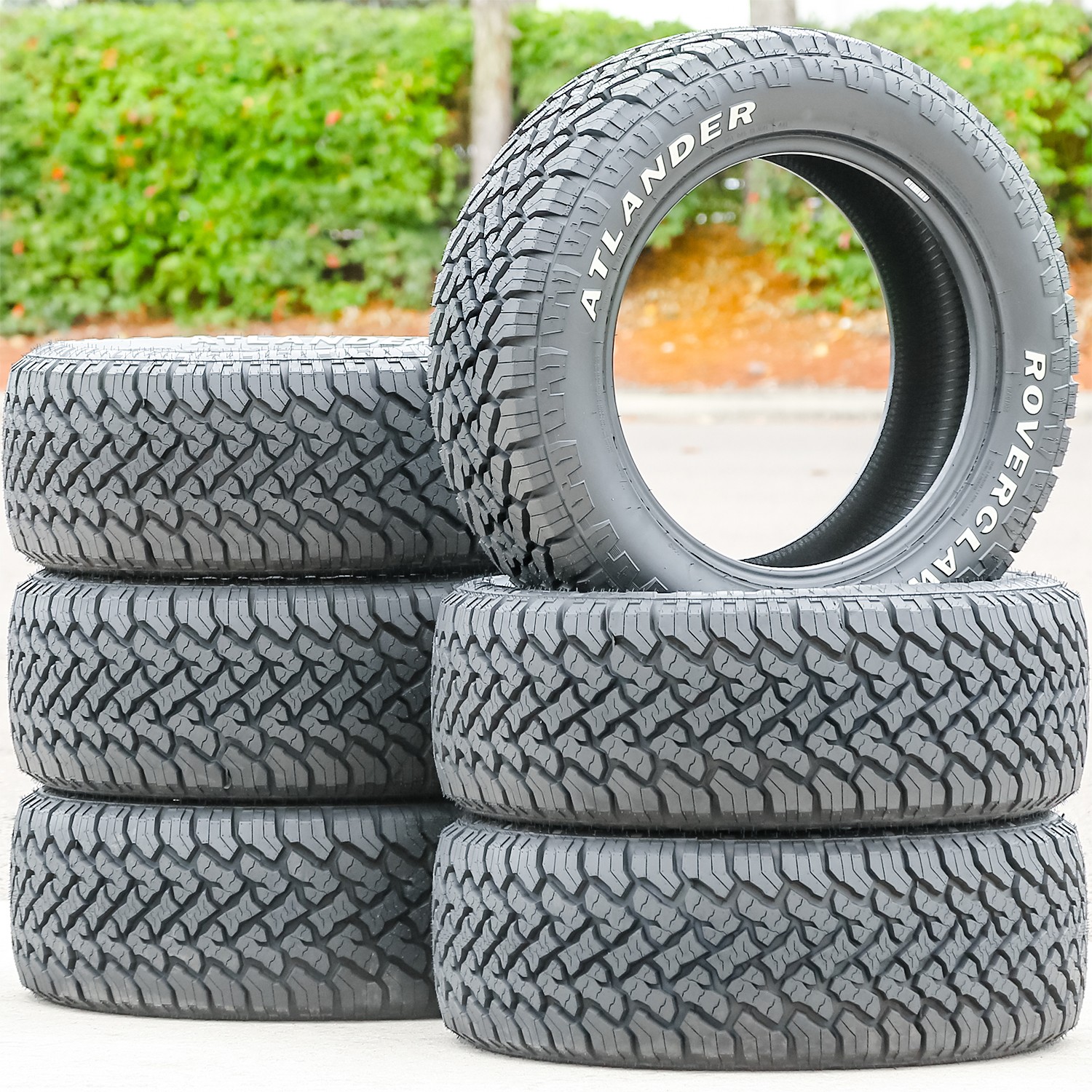 4 Tires Atlander Roverclaw A/T LT 225/75R16 Load E 10 Ply AT All Terrain
