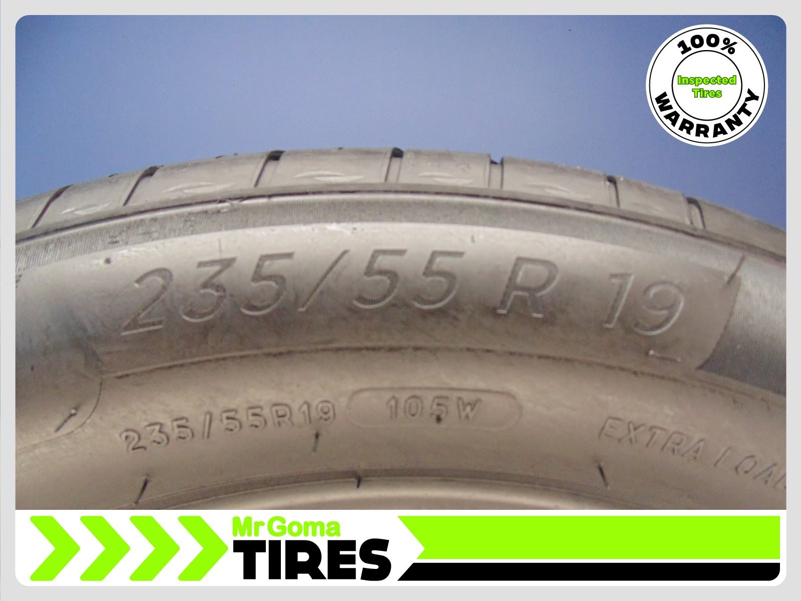 2 MICHELIN PRIMACY TOUR A/S GOE XL 235/55R19 USED TIRES 7.2/32 TREAD 2355519