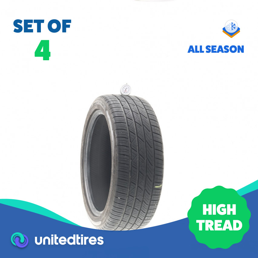 Set of (4) Used 215/45ZR17 Road Hugger GTZ 91W – 8-8.5/32