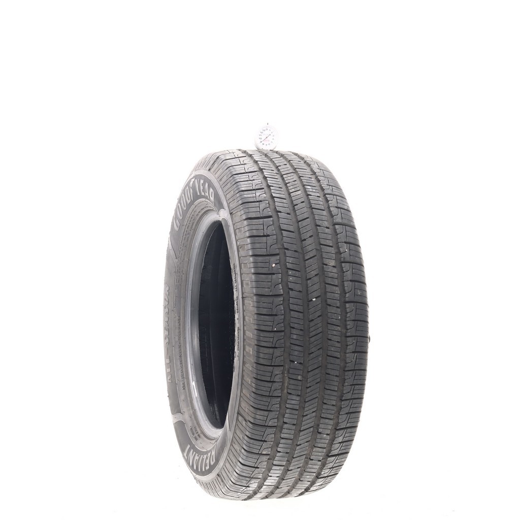 Set of (4) Used 235/60R16 Goodyear Reliant All-season 100H – 8.5-9/32