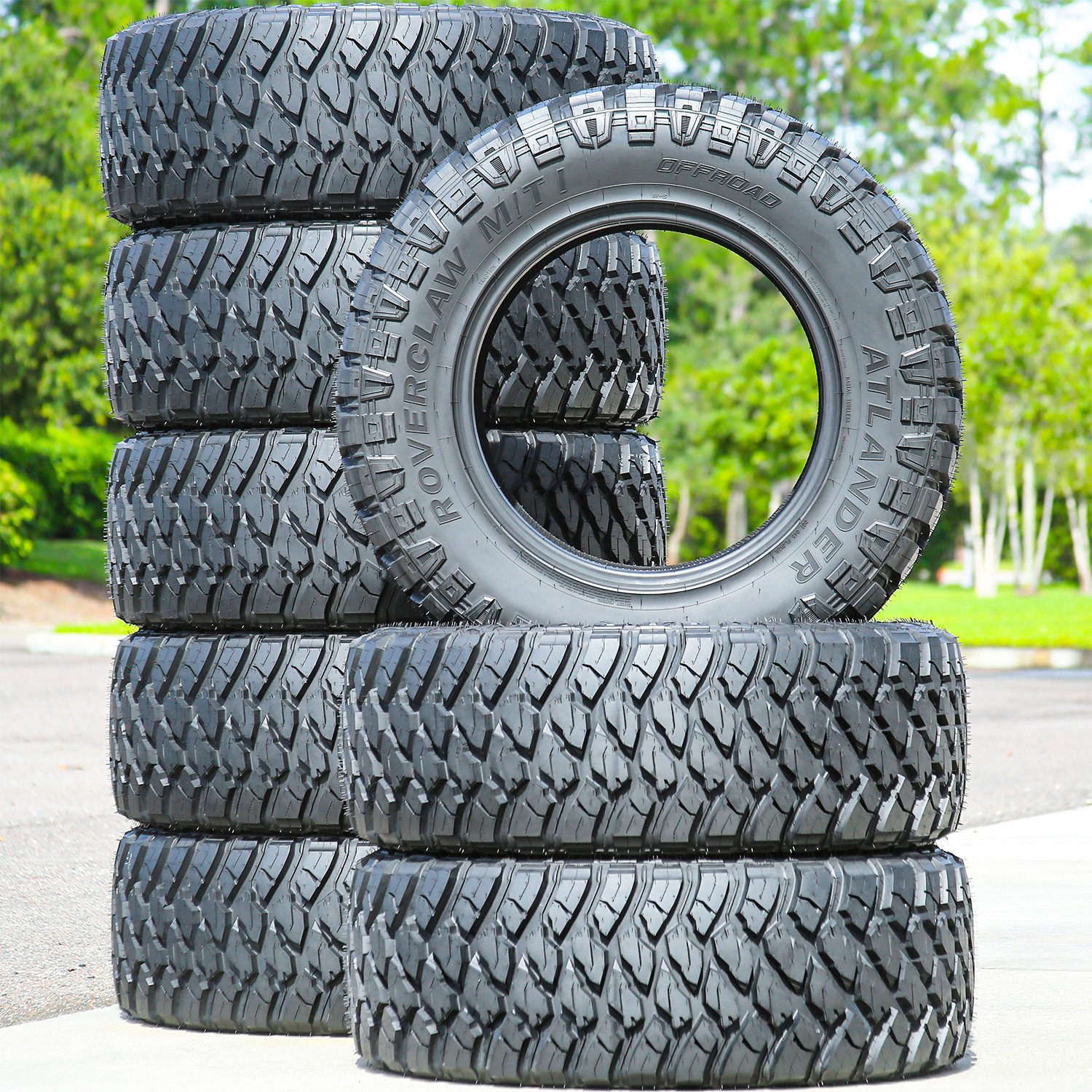 Tire Atlander Roverclaw M/T I LT 37X13.50R26 Load F 12 Ply MT Mud