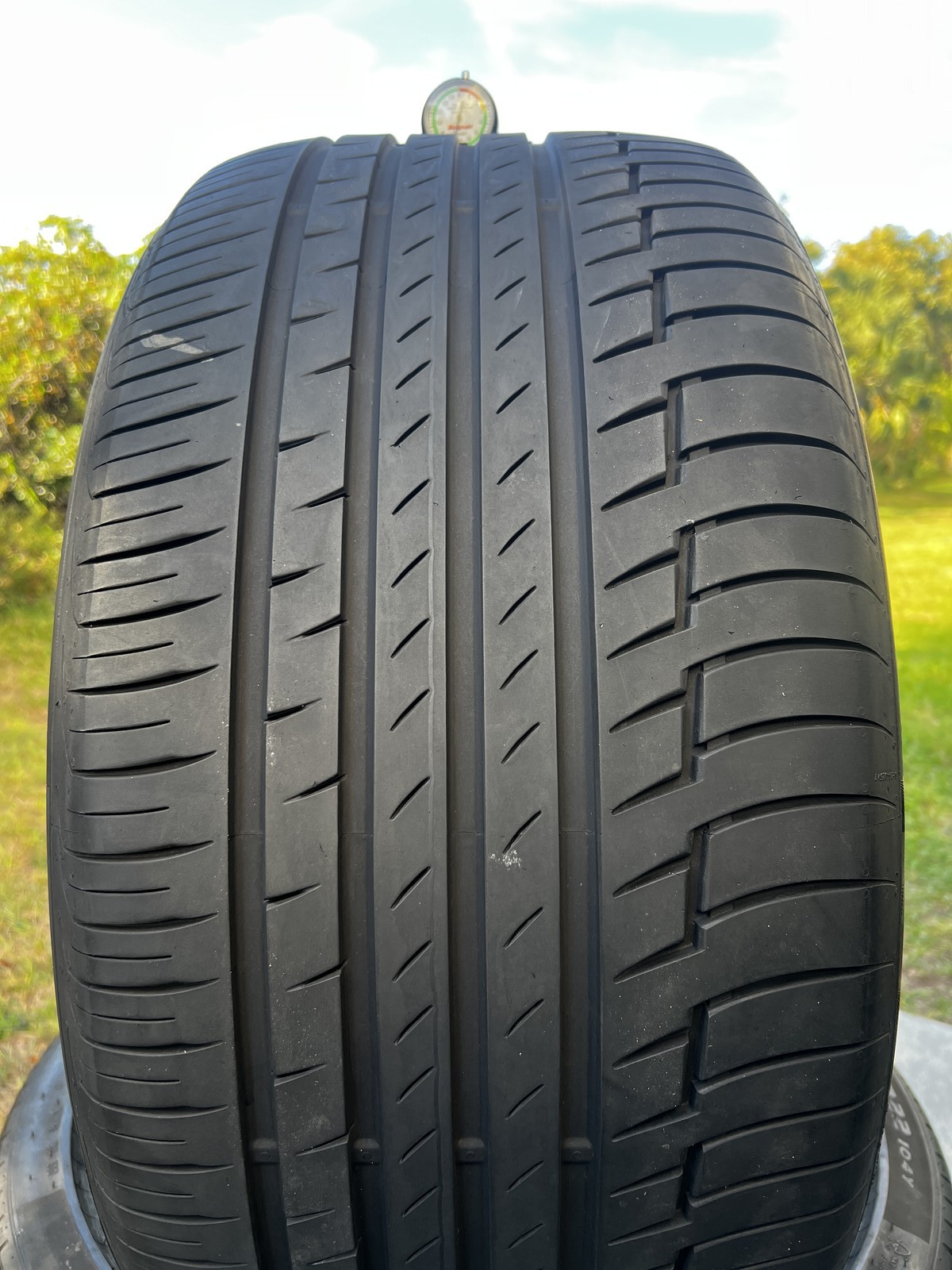 1 Tire Continental PremiumContact 6 MO 325/40R22 114Y DOT.2523 7.5/32 NO Patch