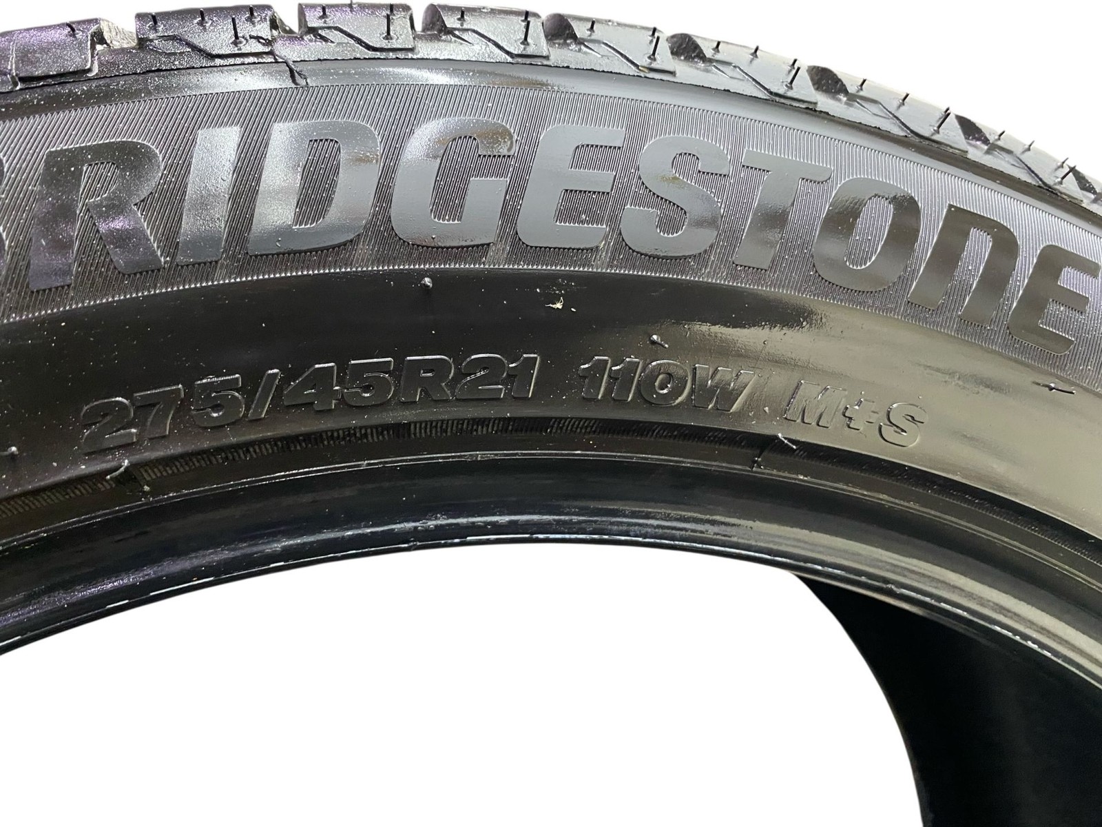 (B) BRIDGESTONE ALENZA AS ULTRA 275/45/R21 110W 9/32NDS DOT (1625)