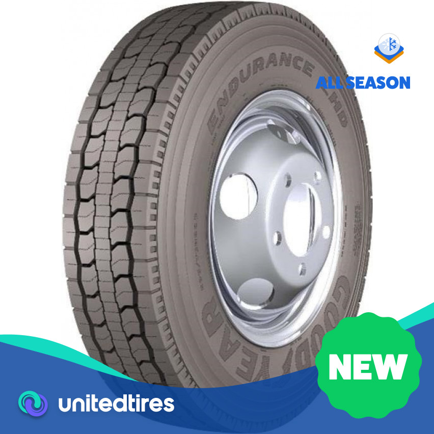 New LT 295/75R22.5 Goodyear Endurance LHD 144/141L