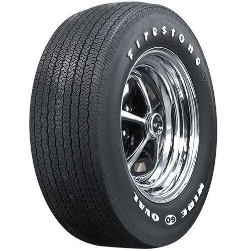 FIRESTONE Wide Oval Bias Ply F60-15 RWL (Quantity of 2)
