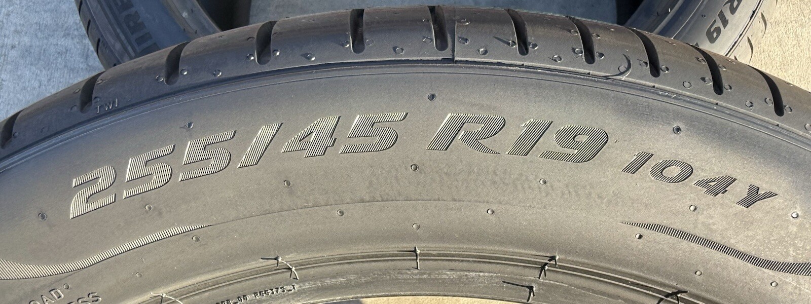 4X BRAND NEW Pirelli P Zero PZ4 Tesla Model S Tires 2X 255/45R19 & 2X 285/40R19!