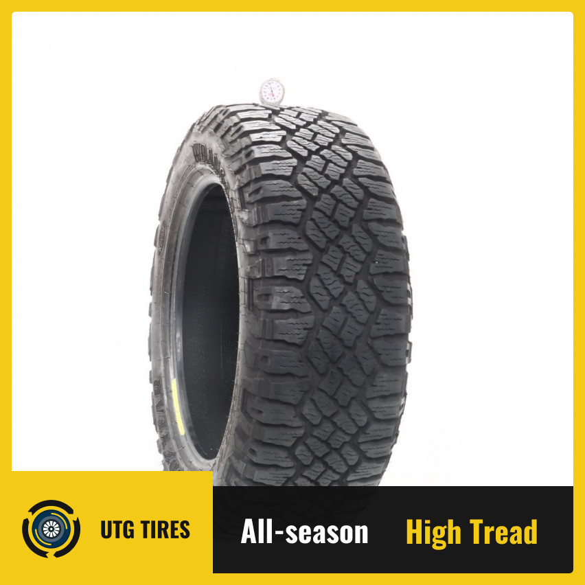 Used 275/55R20 Goodyear Wrangler Duratrac RT Kevlar 113T – 13/32