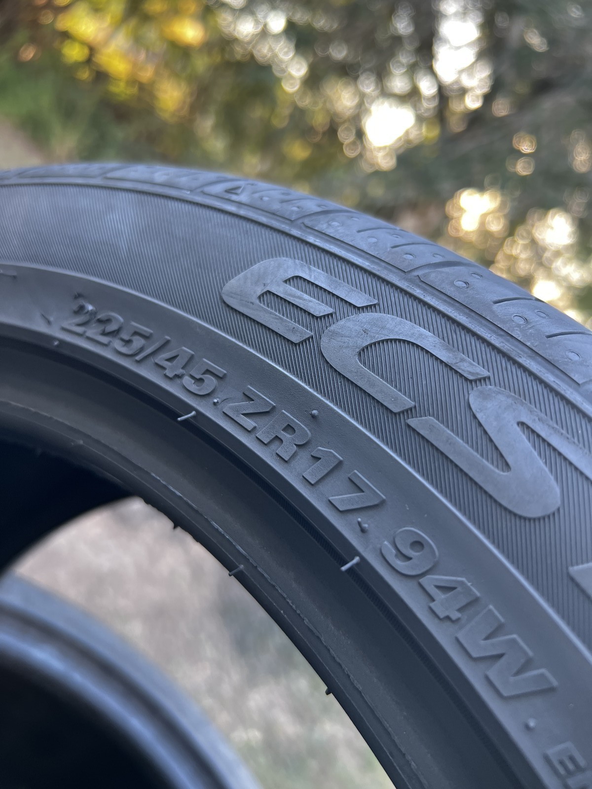 1 Tire Kumho Ecsta 4X II 225/45ZR17 94W DOT.1625 9.5/32