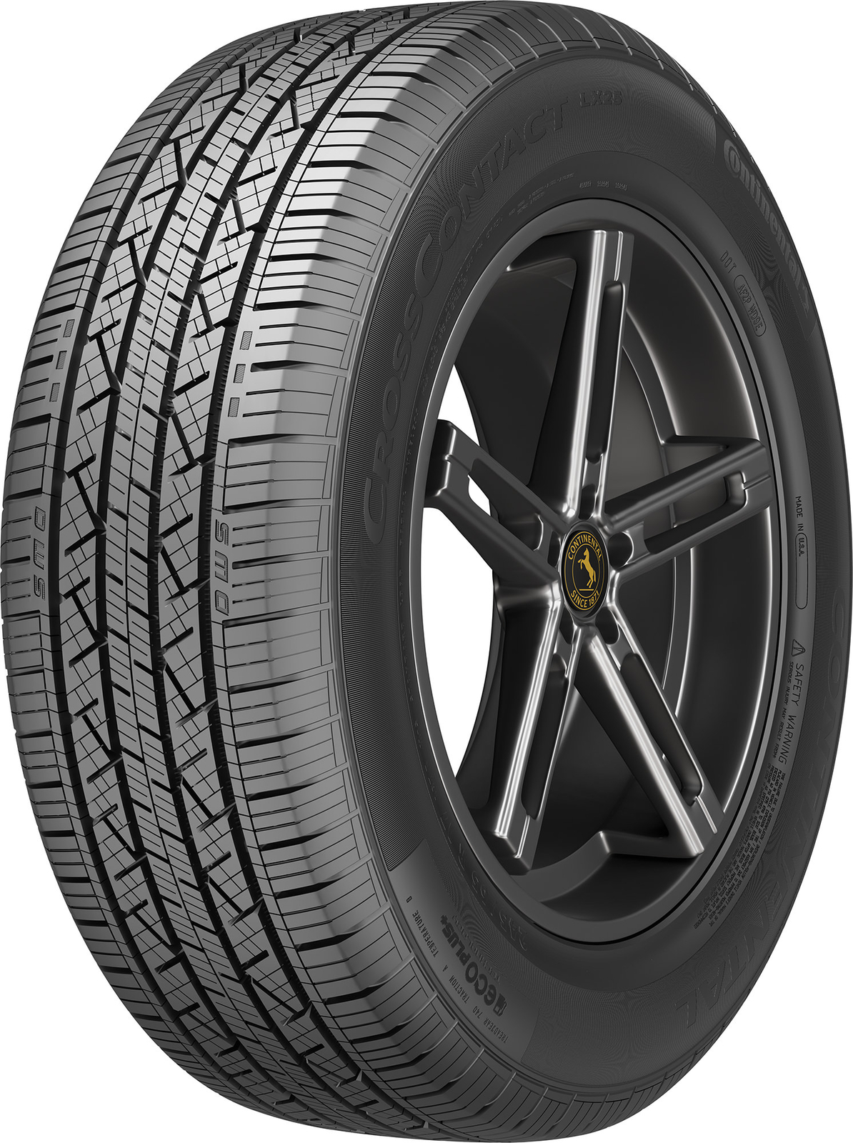 1 Continental Cross Contact LX25 215/55R18 95H Tire 2155518 215 55 18