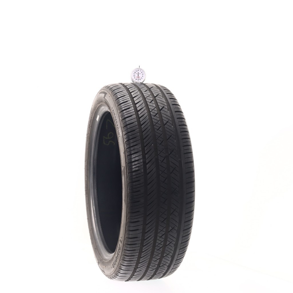 Set of (4) Used 215/45ZR18 Laufenn S Fit AS 93Y – 6.5-7/32