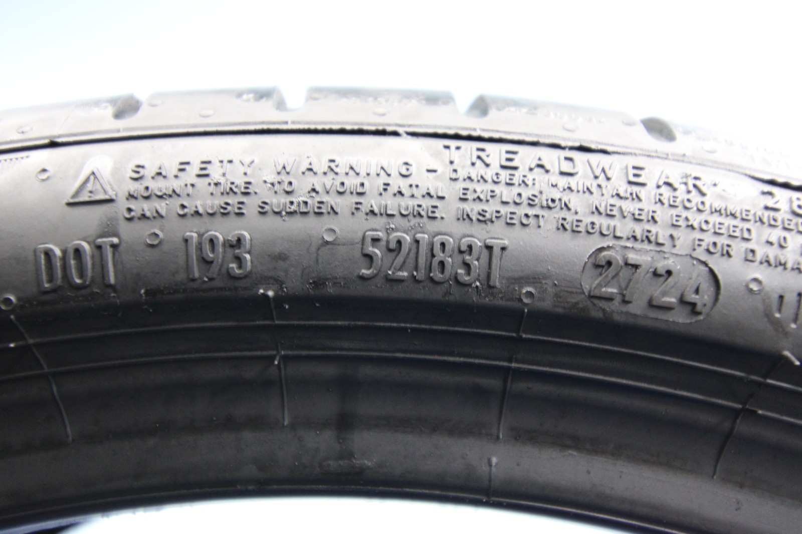 1 Used Pirelli Pzero ★ RSC RFT MOE 245/35R20 245/35/20 2453520 95Y