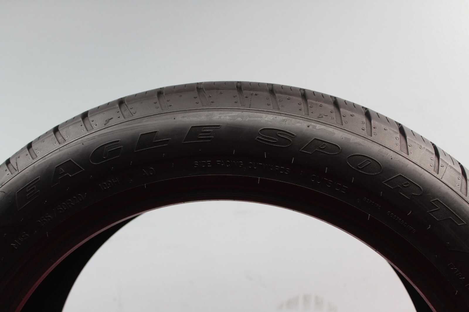 1 Used GoodYear Eagle Sport A/S AO 255/50R20 255/50/20 2555020 109H