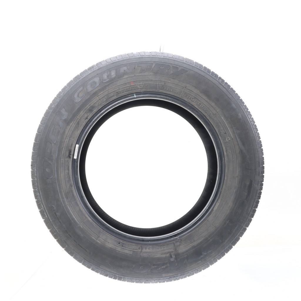 Set of (4) Used 245/65R17 Toyo Open Country A20 105S – 8-9/32