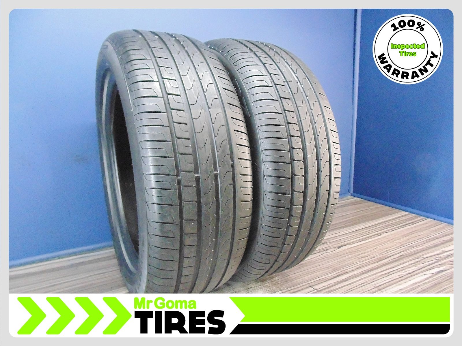 2 PIRELLI CINTURATO P7 RSC RFT 245/50R19 TIRES 7.9/32 TREAD RUN FLAT BMW 2455019