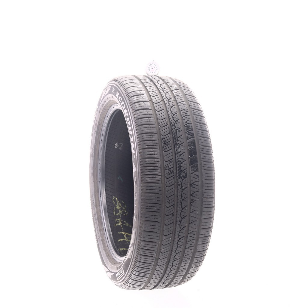 Set of (4) Used 245/50R20 Pirelli Scorpion AS Plus 3 102V – 8.5-9.5/32