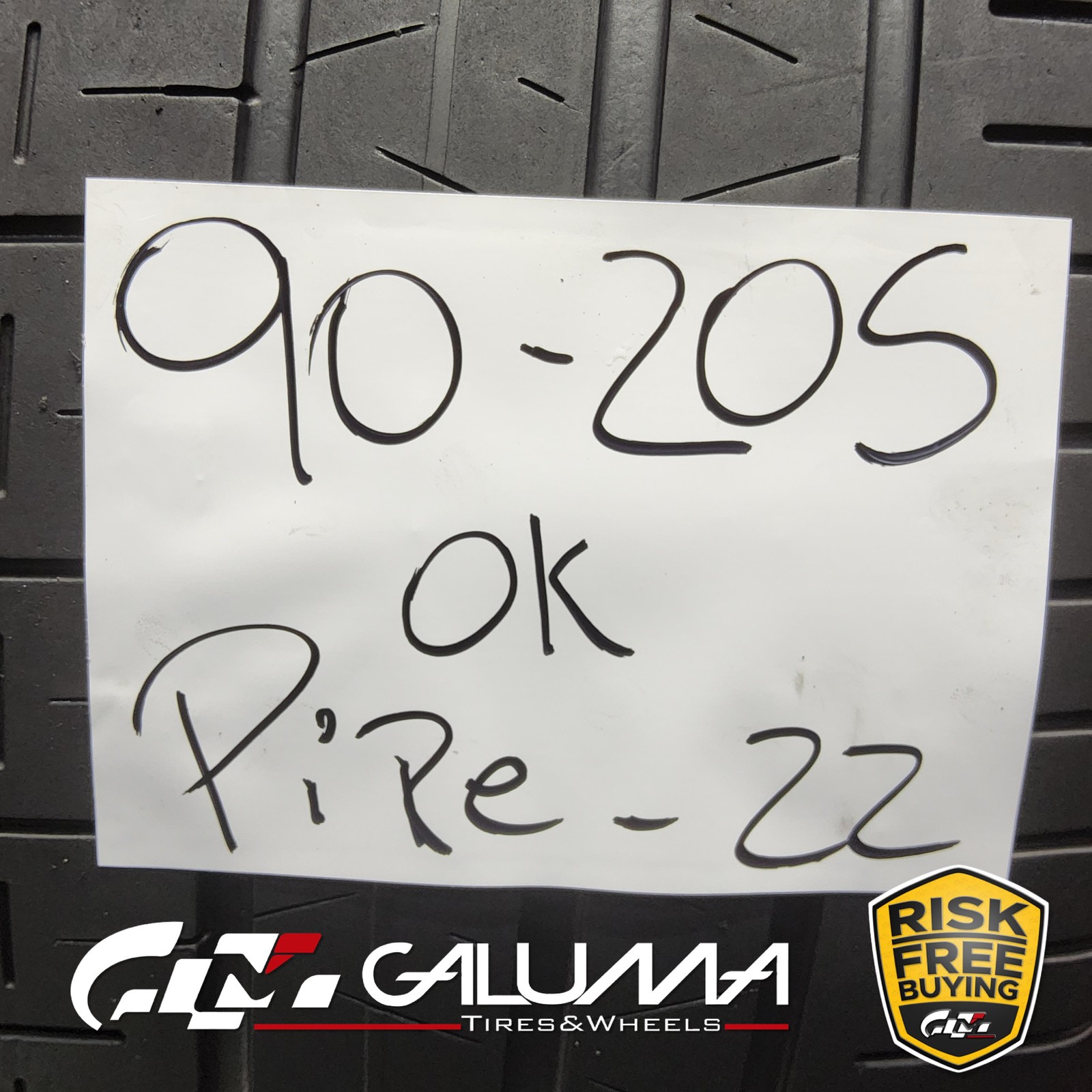 Set of 2 Tires Pirelli P Zero CORSA PZC4 XL 315/30ZR22 315/30/22 No Patch #90205