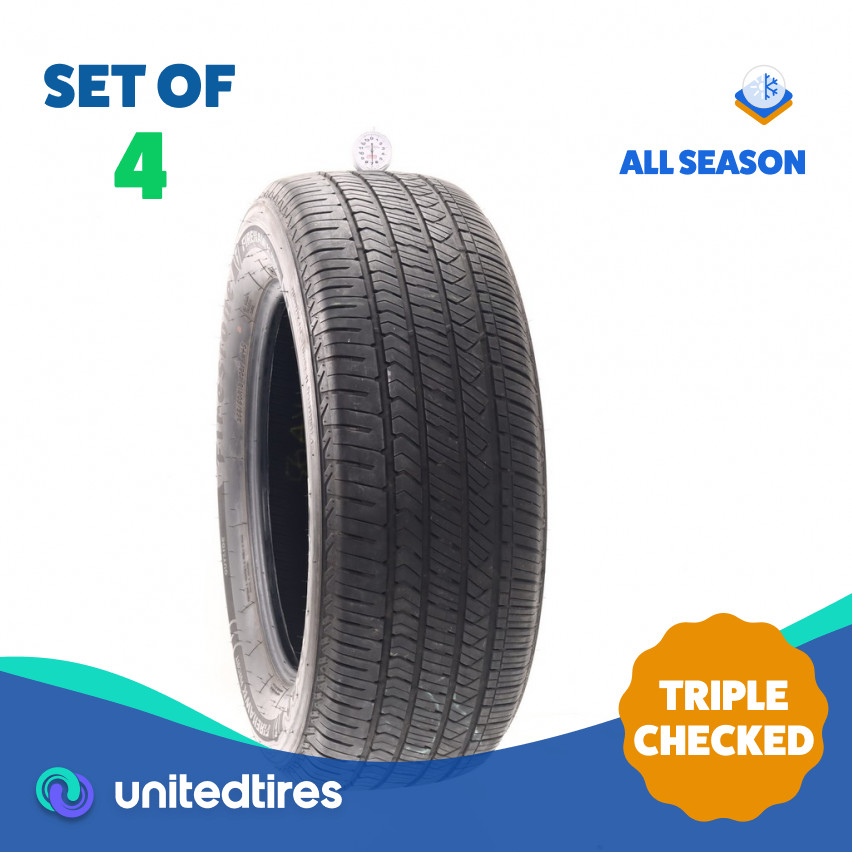 Set of (4) Used 255/60R18 Firestone Firehawk Pursuit 108V – 7-7.5/32