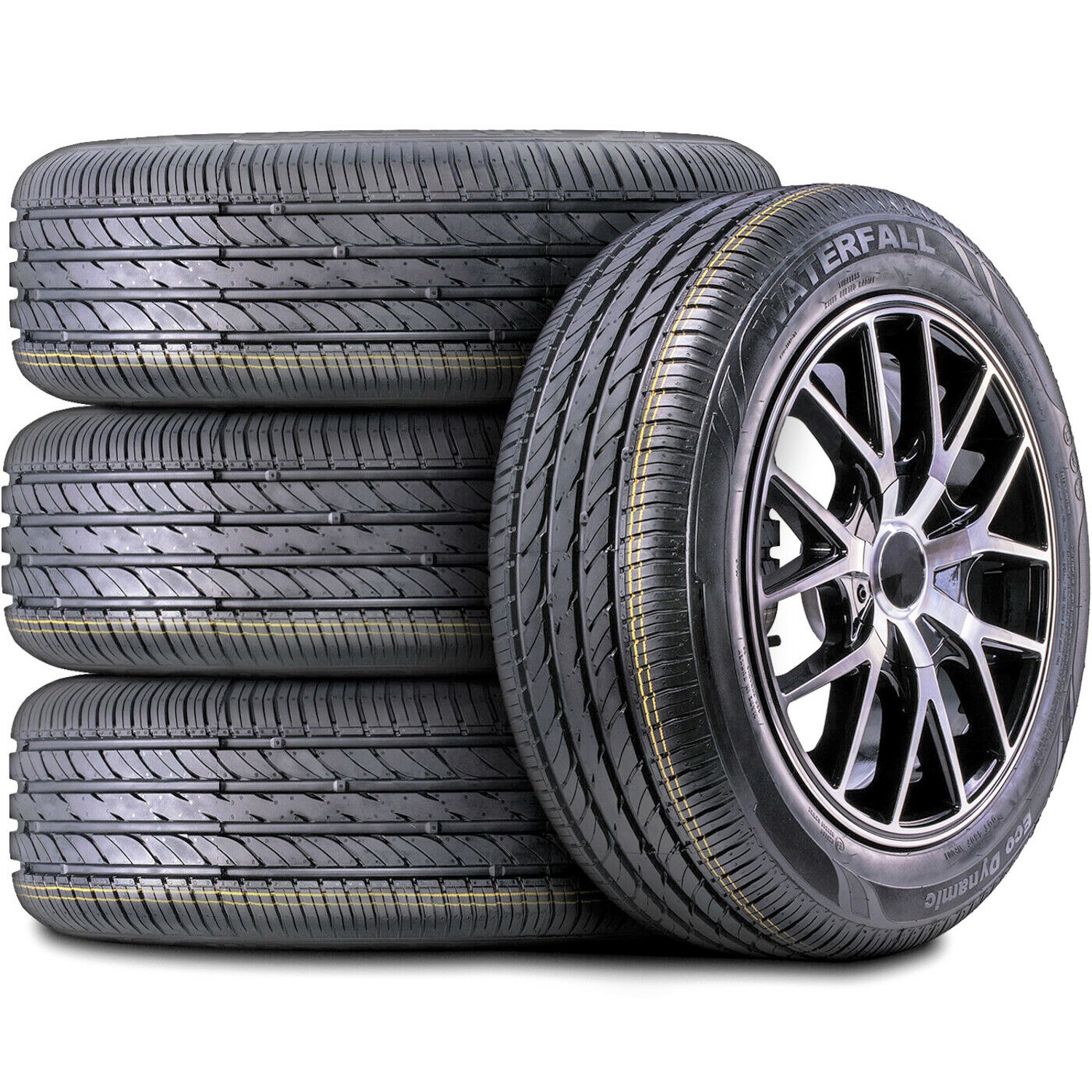 2 Tires 165/80R13 Waterfall Eco Dynamic AS A/S All Season 83T