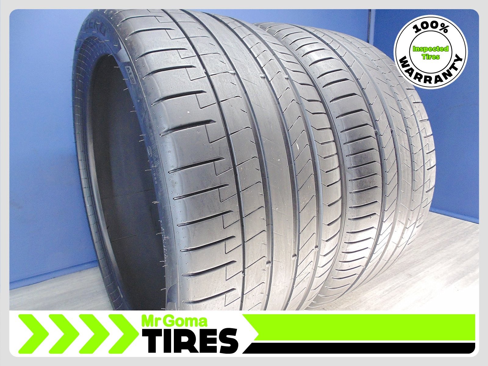 2 PIRELI P ZERO PZ4 ALP XL 325/30ZR23 USED TIRES 7.3/32 TREAD PZERO 109Y 3253023