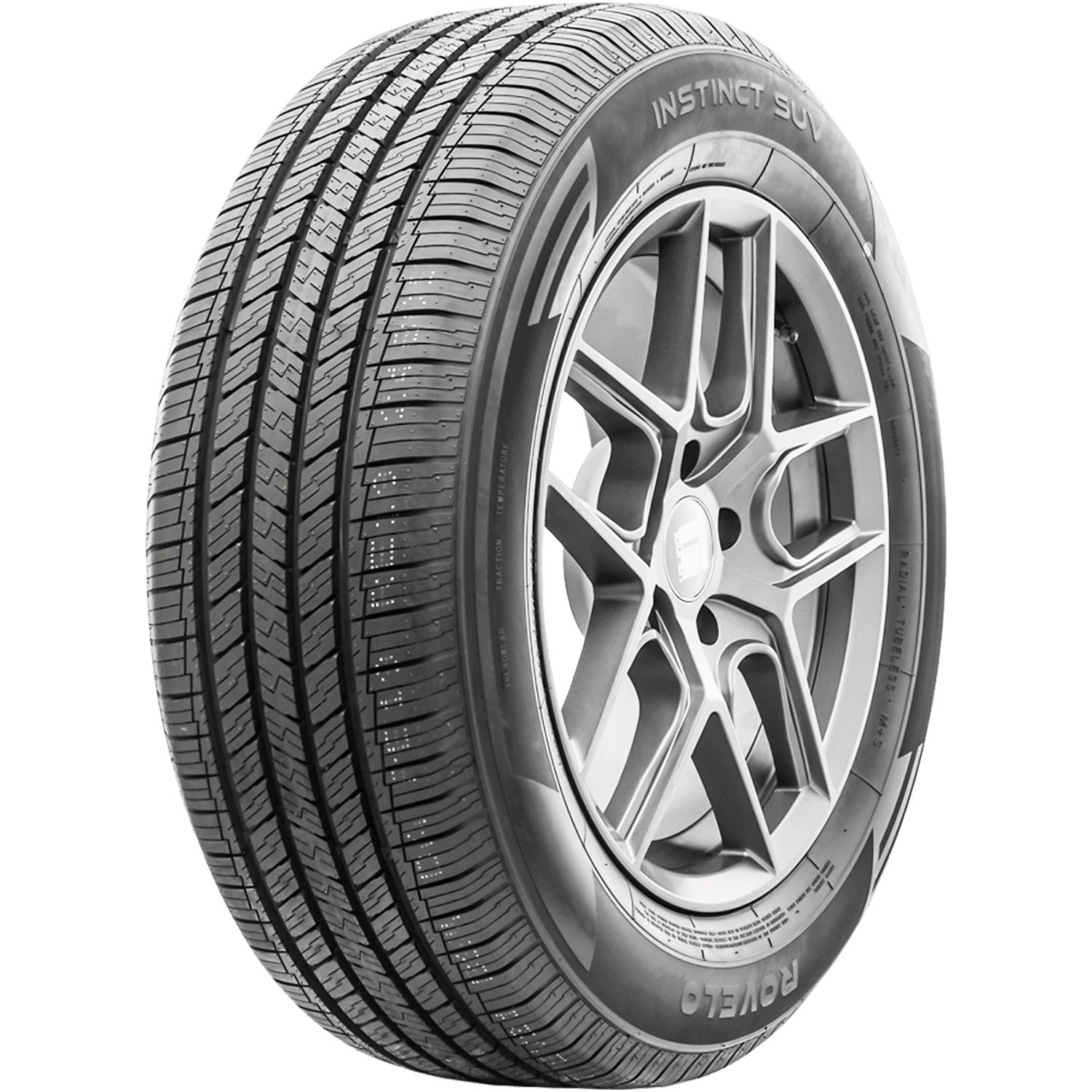 Rovelo Instinct SUV 295/35R21 107W XL All Season Tire 60k Mi Warranty 700AA