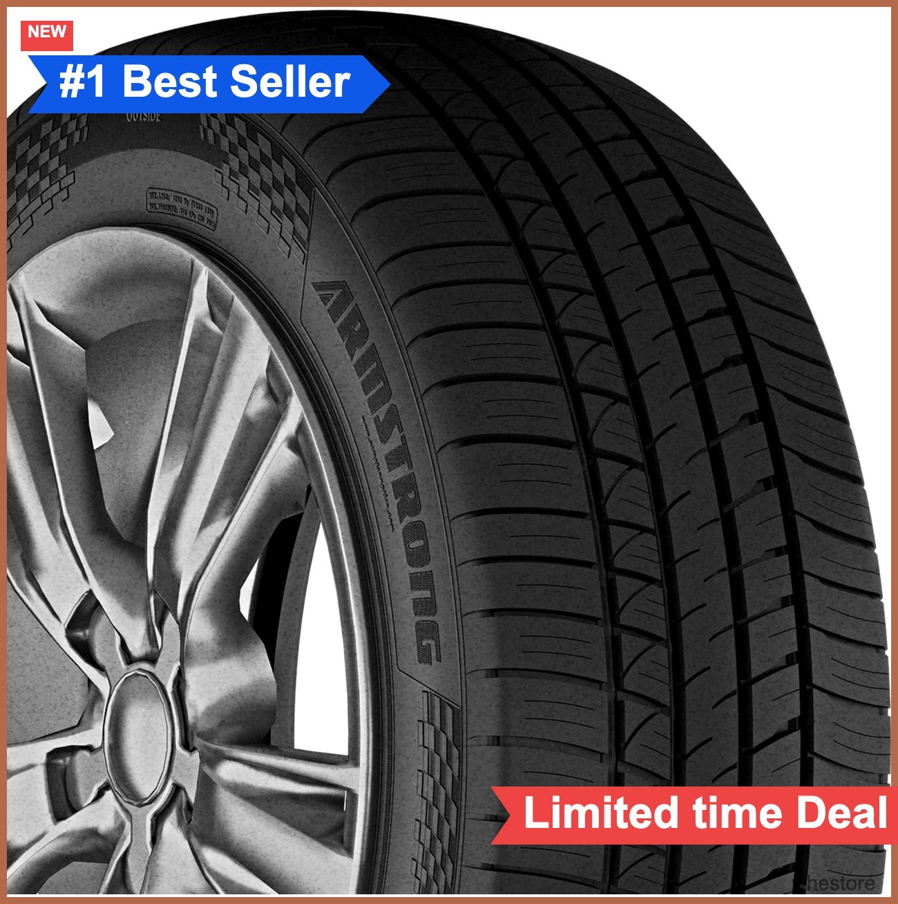 275/60R20 All Season SUV Crossover Tire 115H Load Range SL 65000 Mileage