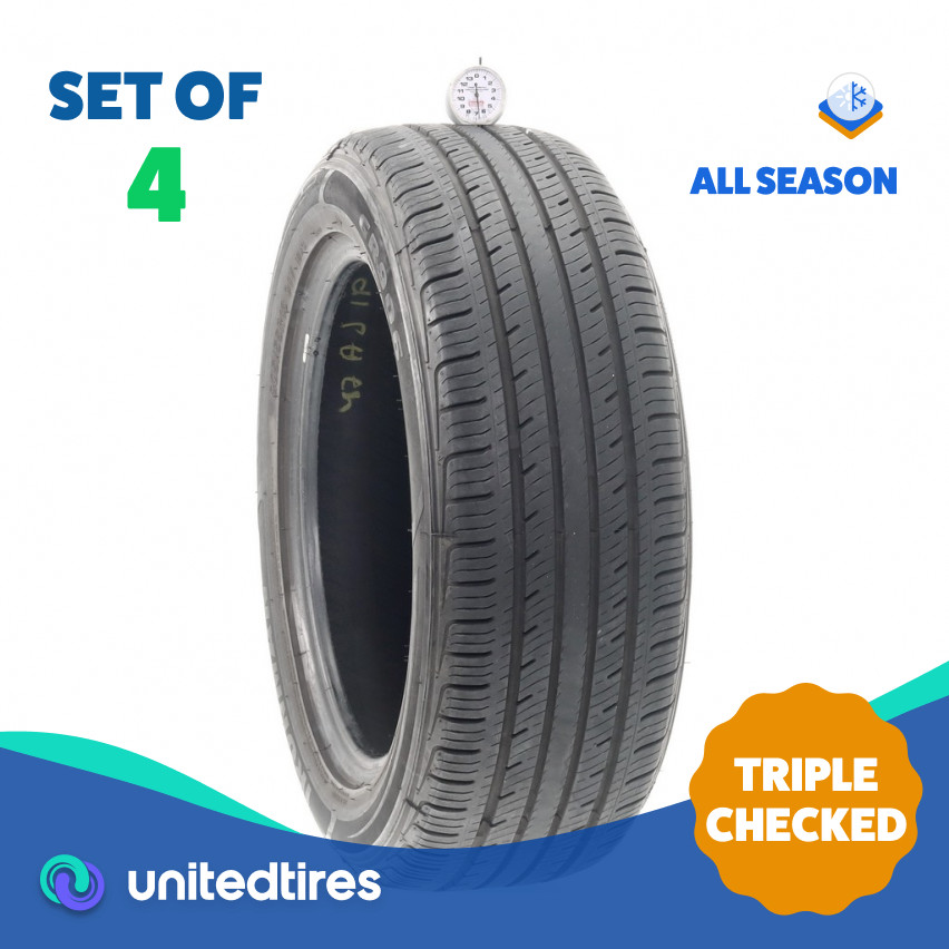 Set of (4) Used 205/55R16 Ironman GR906 91V – 6.5-7.5/32