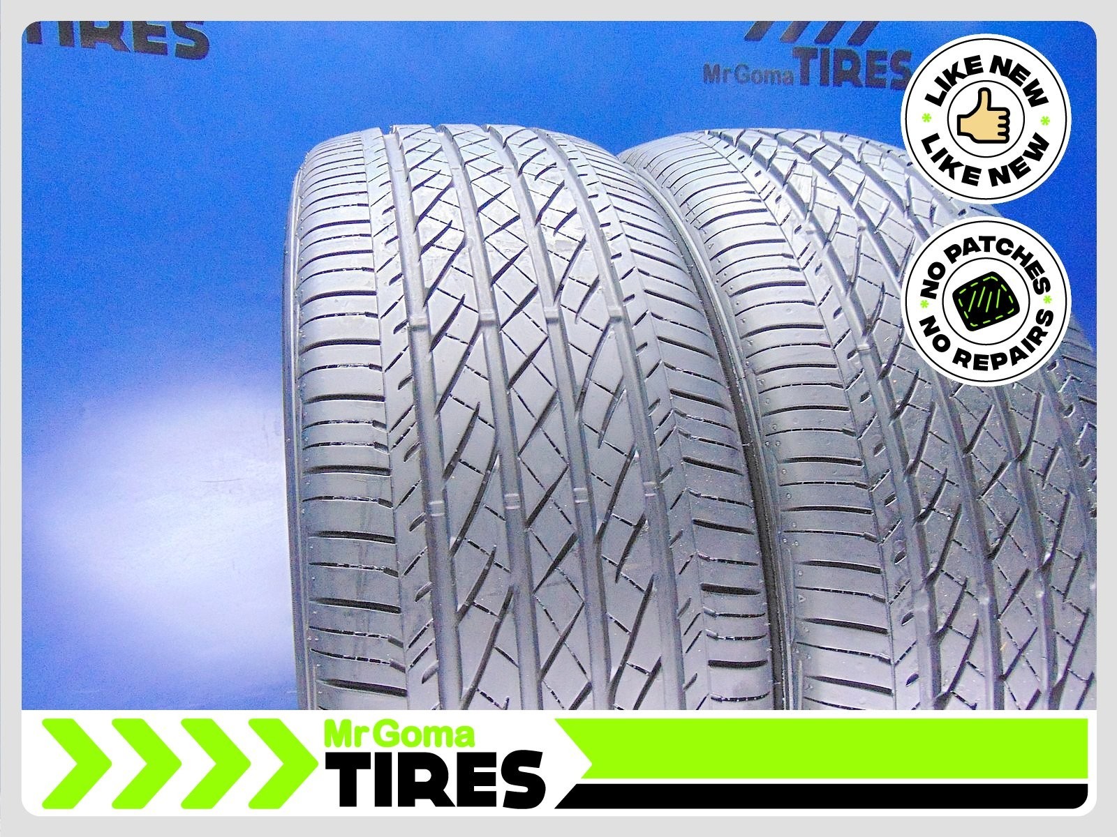 2 BRIDGESTONE TURANZA EL440 215/55R18 USED TIRES 85% LIFE NO PATCH 95H 2155518