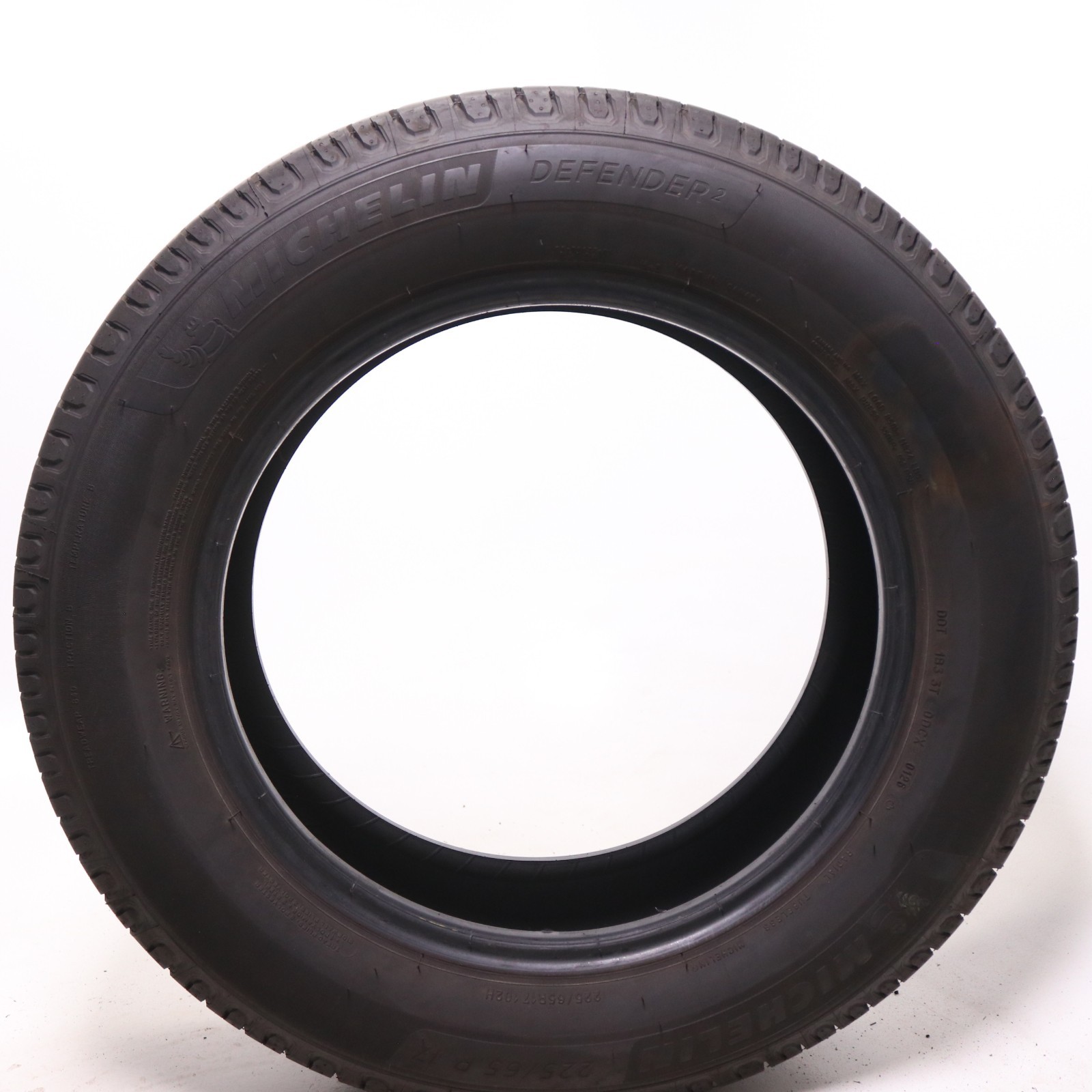 Set of 4 Used 225/65R17 Michelin Defender 2 – 102H – 9.5-10.5/32