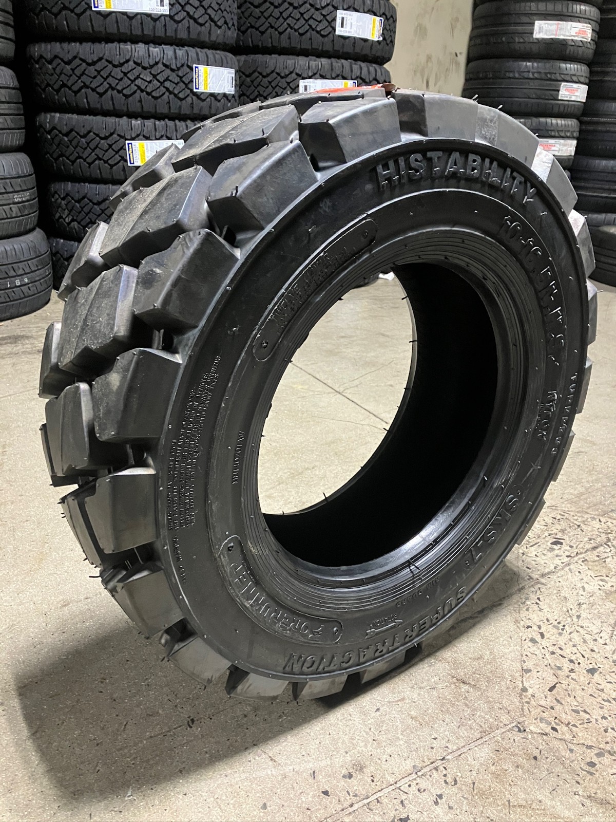 1 New 10 – 16.5 NHS 12 Ply Forerunner SKS-7 L4/L5 Skid Steer/Loader Tire