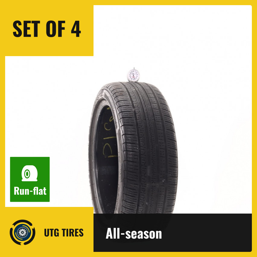 Set of (4) Used 205/45R17 Pirelli Cinturato P7 Run Flat 88V – 6.5-8/32