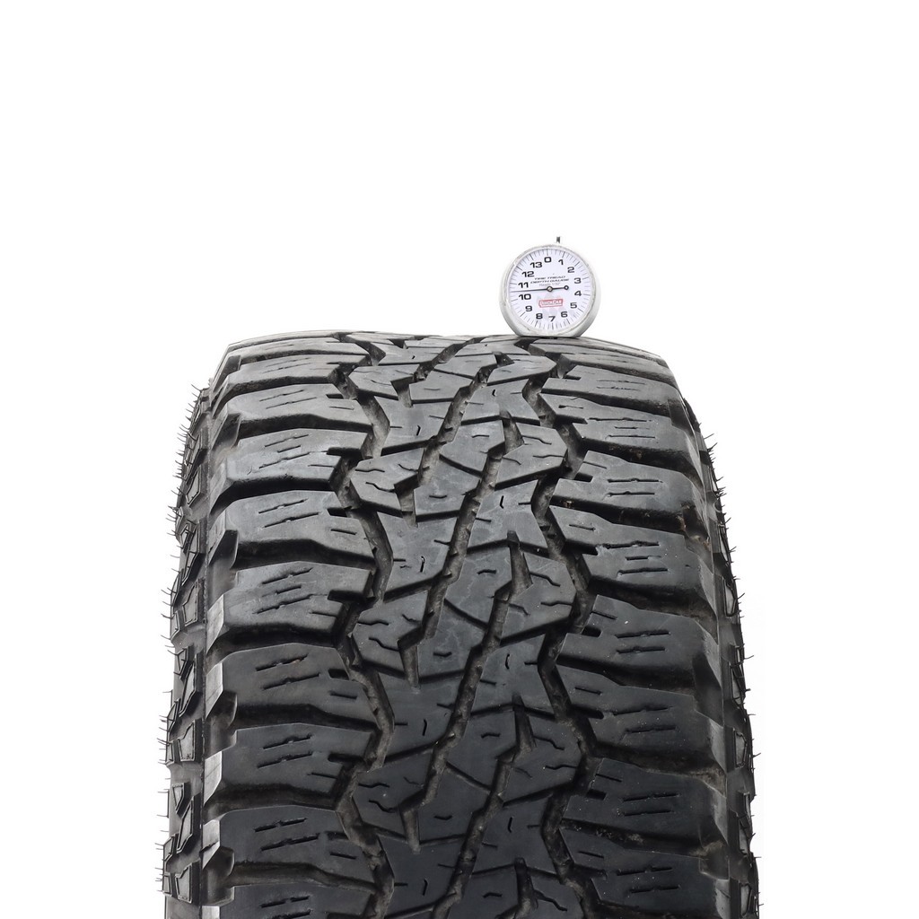 Set of (4) Used 275/60R20 Goodyear Wrangler Ultra Terrain AT 115S – 9.5-11/32