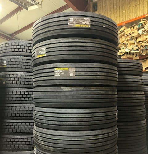 4 New Tires 11 R 24.5 Blackhawk BFL56 Trailer AP Steer LRG 11R24.5 Tread 19/32