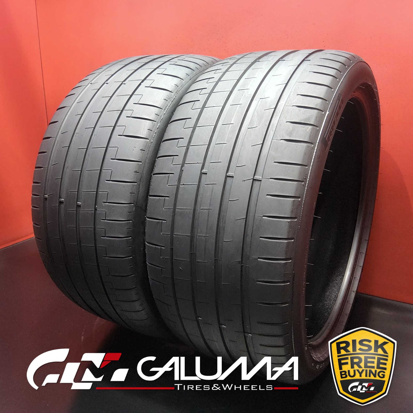 Set of 2 Tires Pirelli P-Zero (PZ5) ★ XL HL295/35/21 ZR21 2953521 110Y #96154