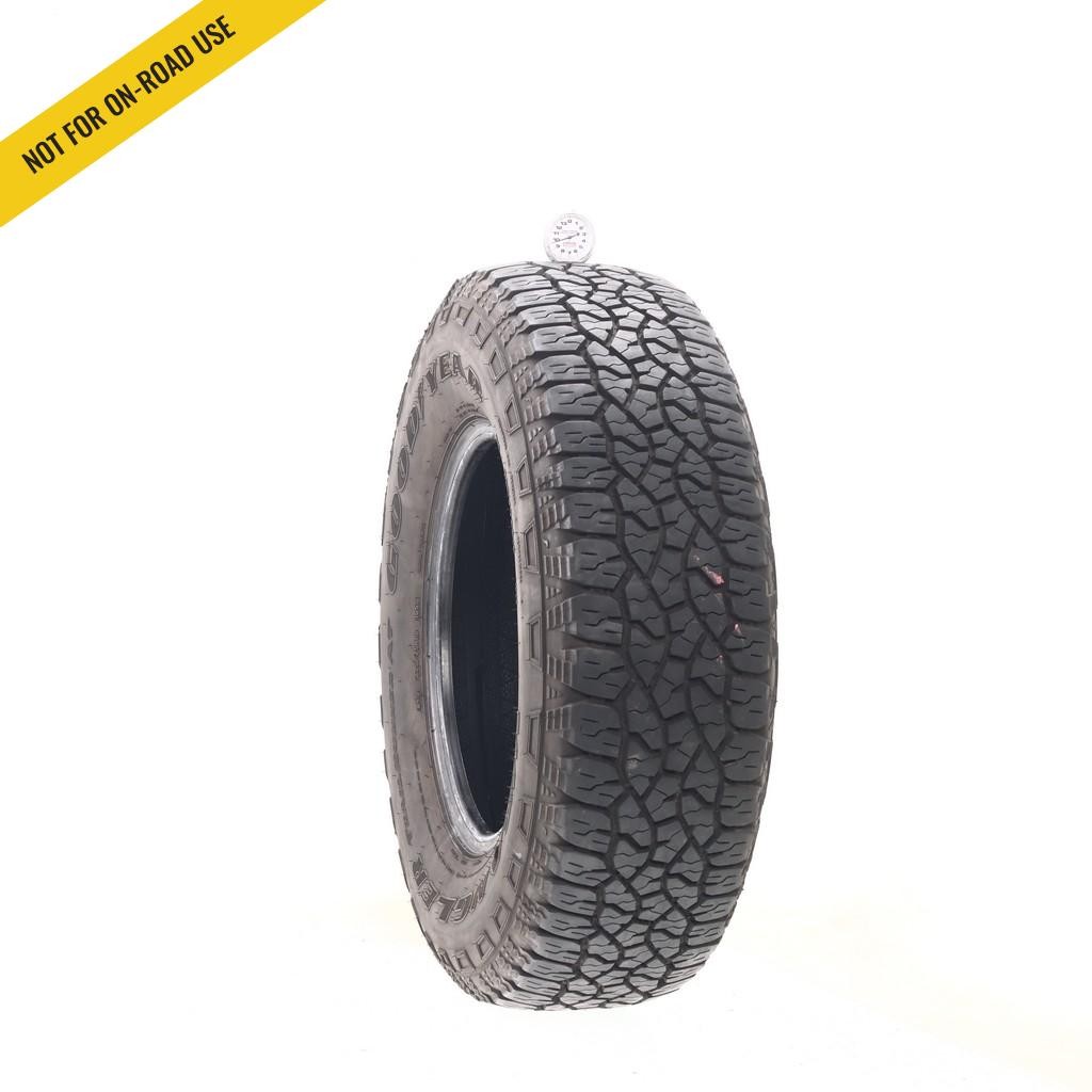 Set of (4) Used 235/75R15 Goodyear Wrangler Trailrunner AT 105S – 9.5-10.5/32