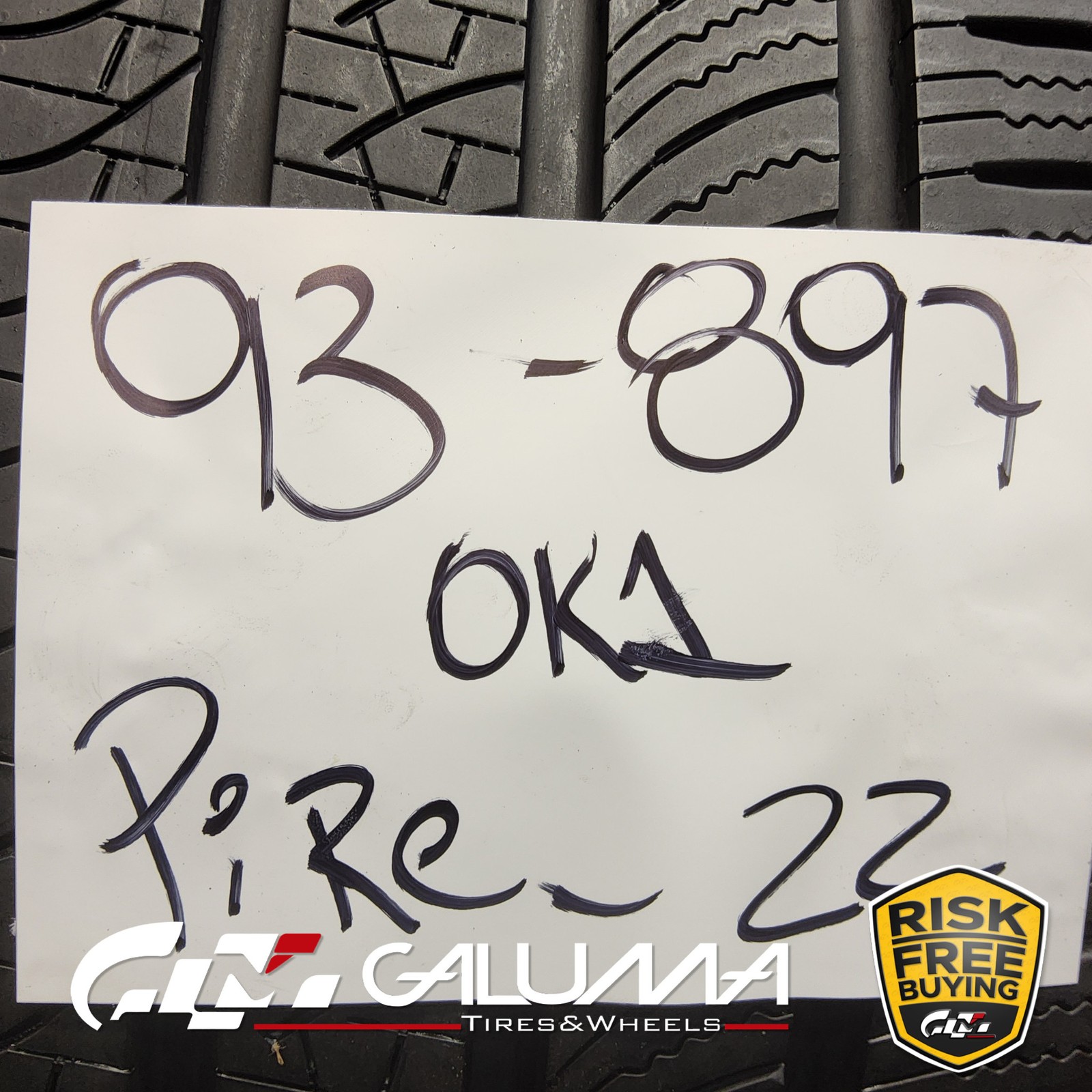 1 (One) Tire LikeNEW Pirelli P Zero All Season PNCS 315/30R22 No Repairs #93897