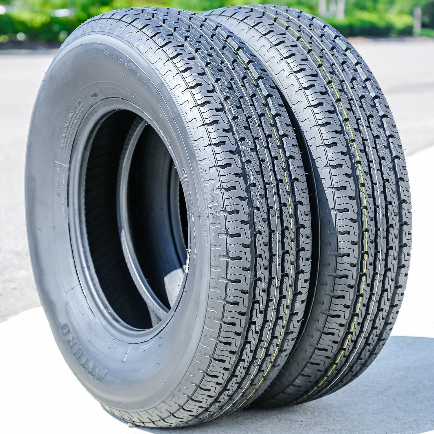 Tire Atturo ST300 ST 215/75R14 Load D 8 Ply Trailer