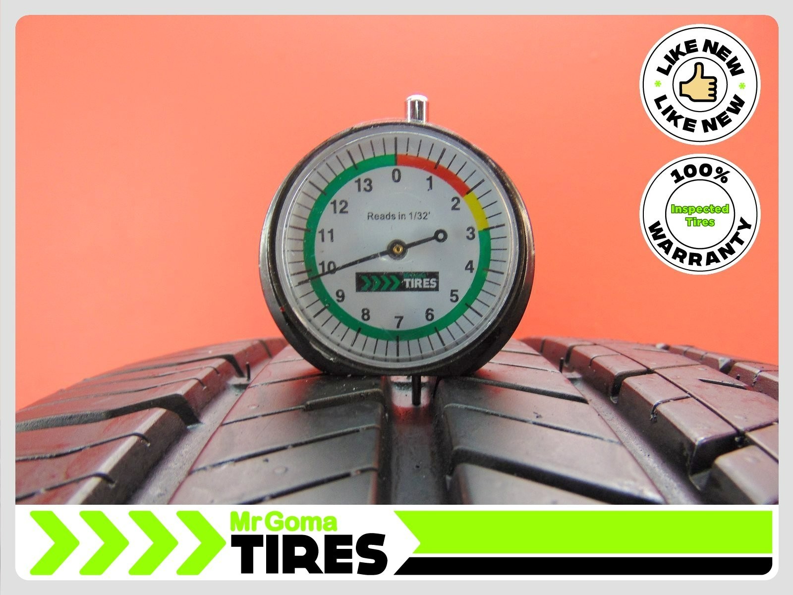 1 HANKOOK MAVIS TRACTION CONTROL XL 235/55R19 USED TIRE 105V 9.6/32 Tread