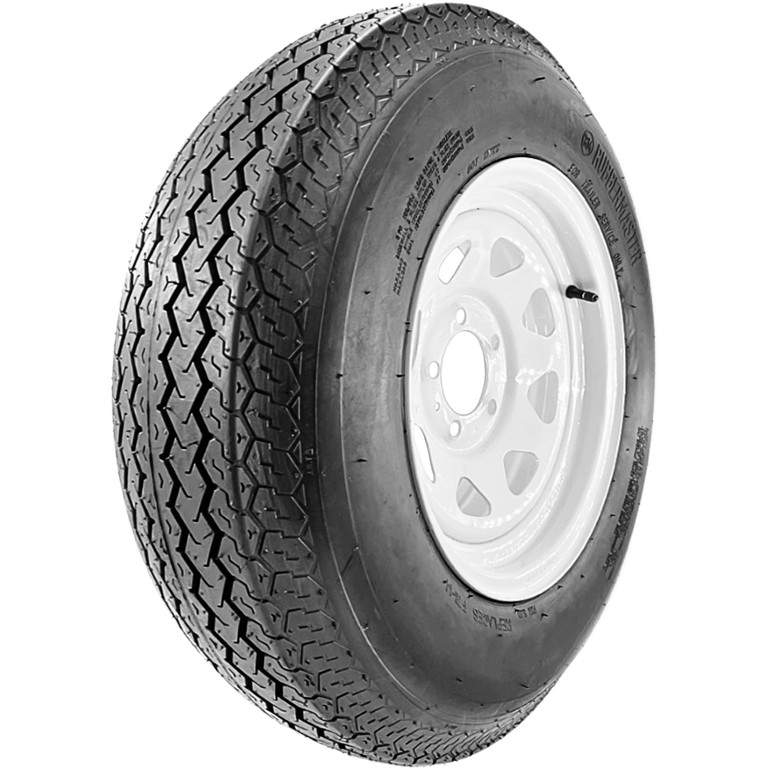Assembly RubberMaster H187 ST 175/80D13 B78-13 C 6 Ply 5 on 4.5 Eight Spoke