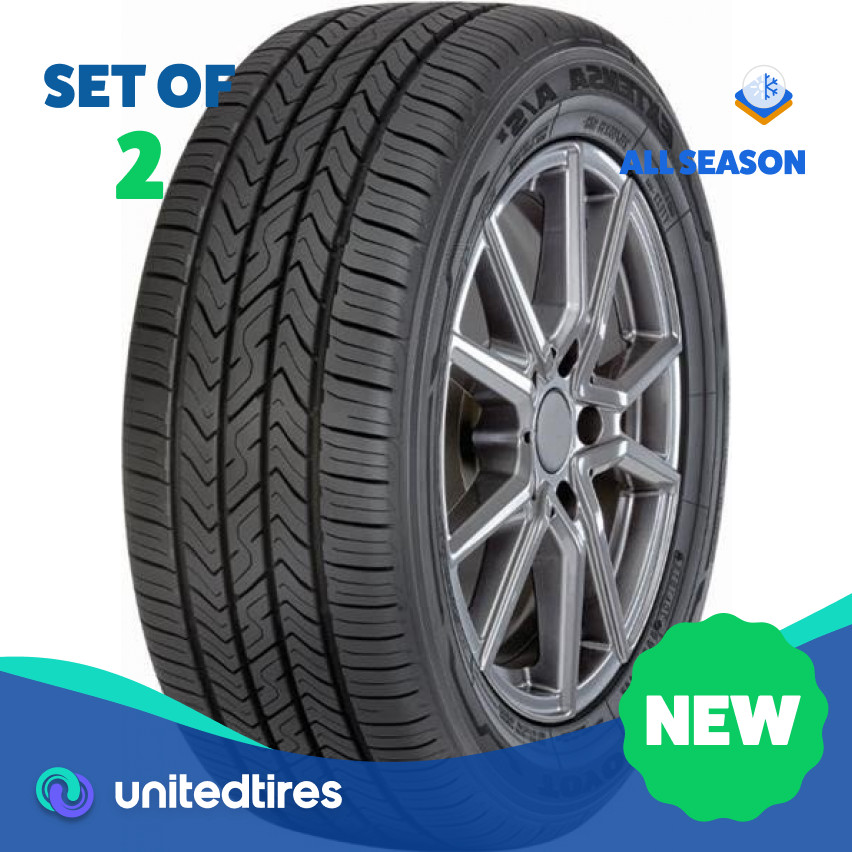 Set of (2) New 185/60R16 Toyo Extensa A/S II 86H