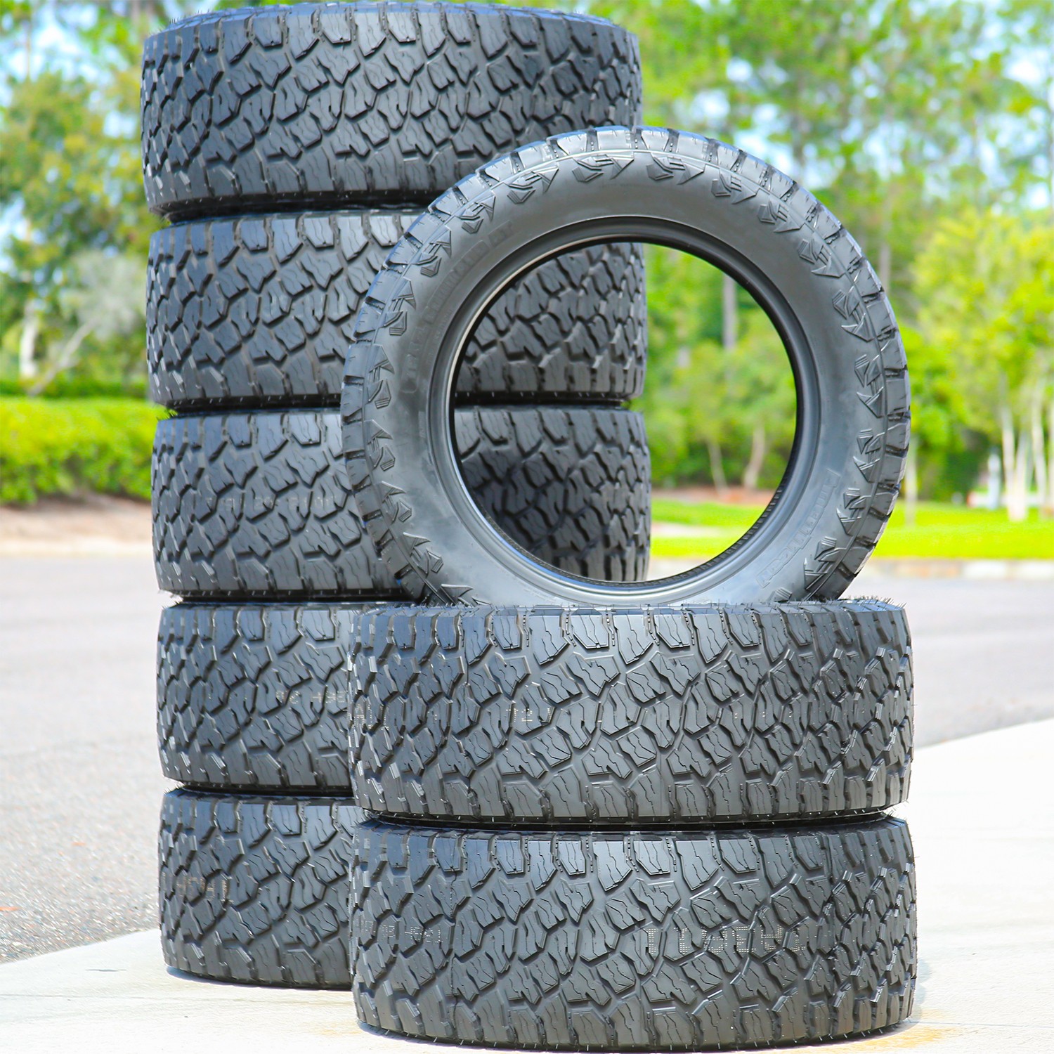 4 Ameritread Trail Command AT 265/70R18 124/121S E 10 Ply Tires 50k Mi Warranty