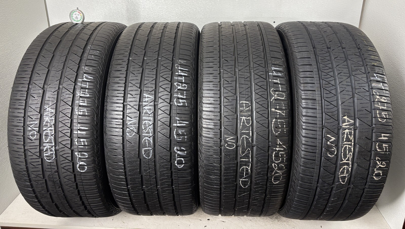NO SHIPPING ONLY LOCAL PICK UP 4 Tires 275 45 20 Continental CrossContact Sport