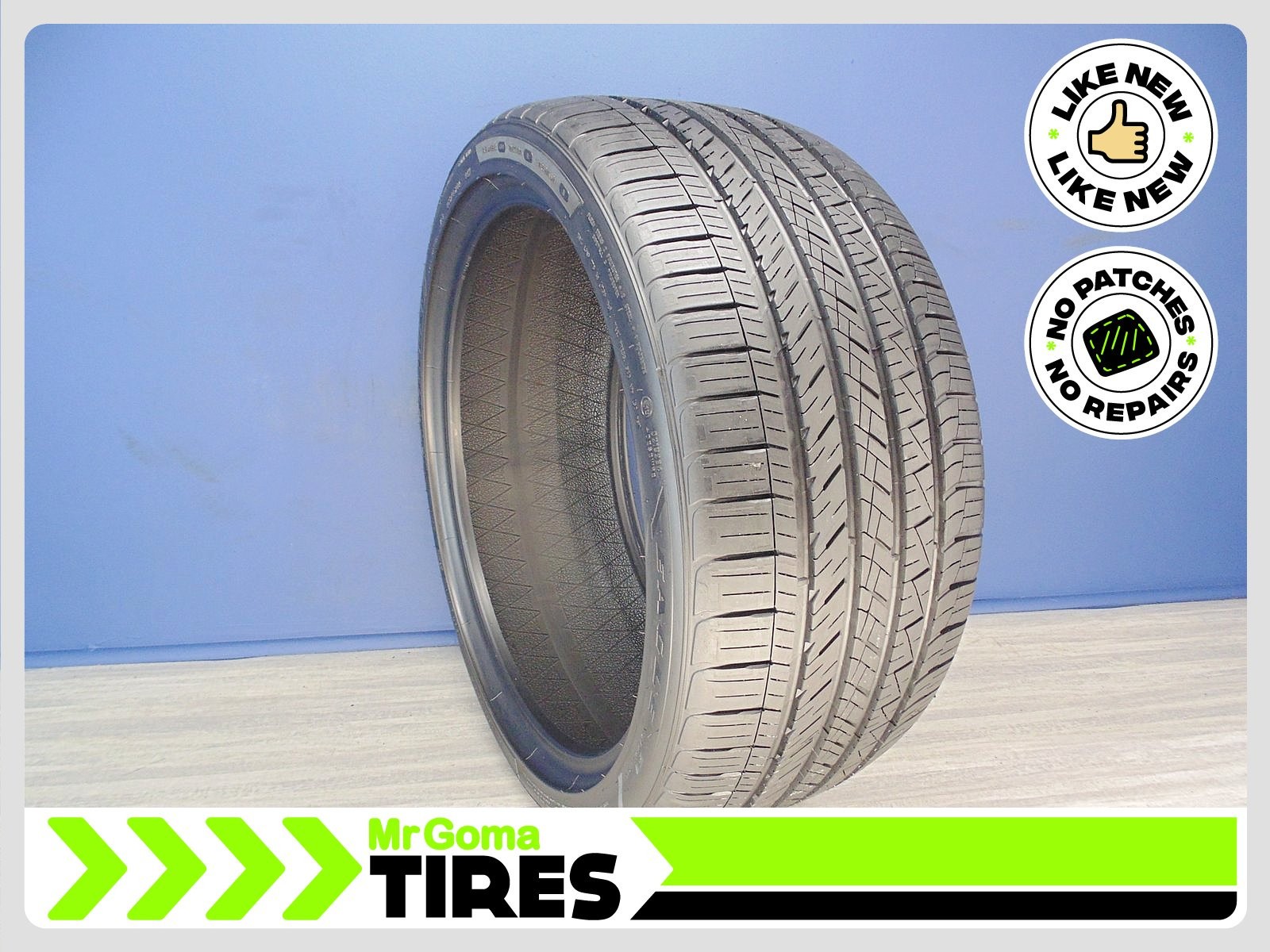 1 GOODYEAR EAGLE F1 ASYMMETRIC A/S XL 265/35R20 USED TIRE 9/32 TREAD 2653520
