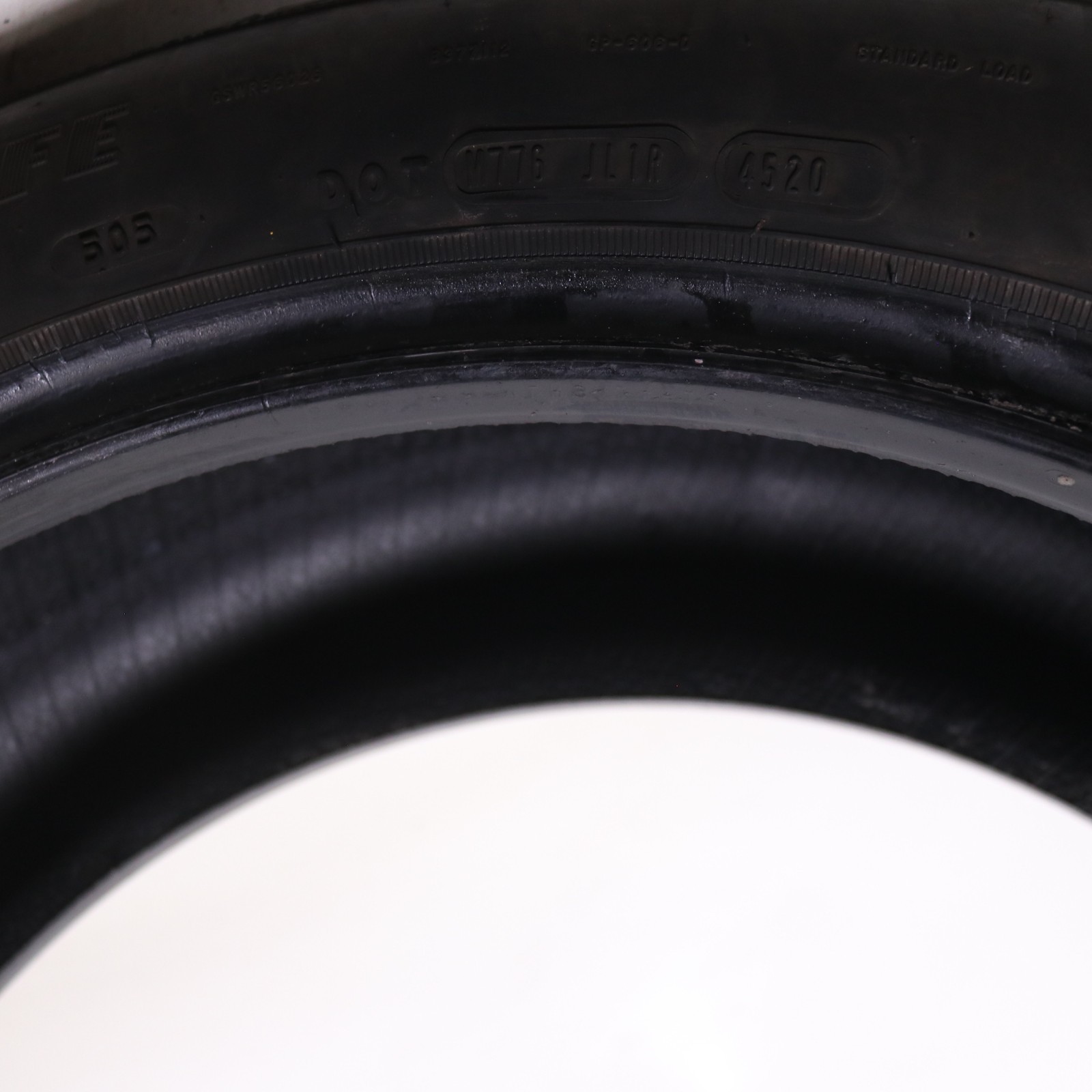 Set of 4 Used 245/50R20 Goodyear Assurance MaxLife – 102V 9.5-10.5/32 No Repairs