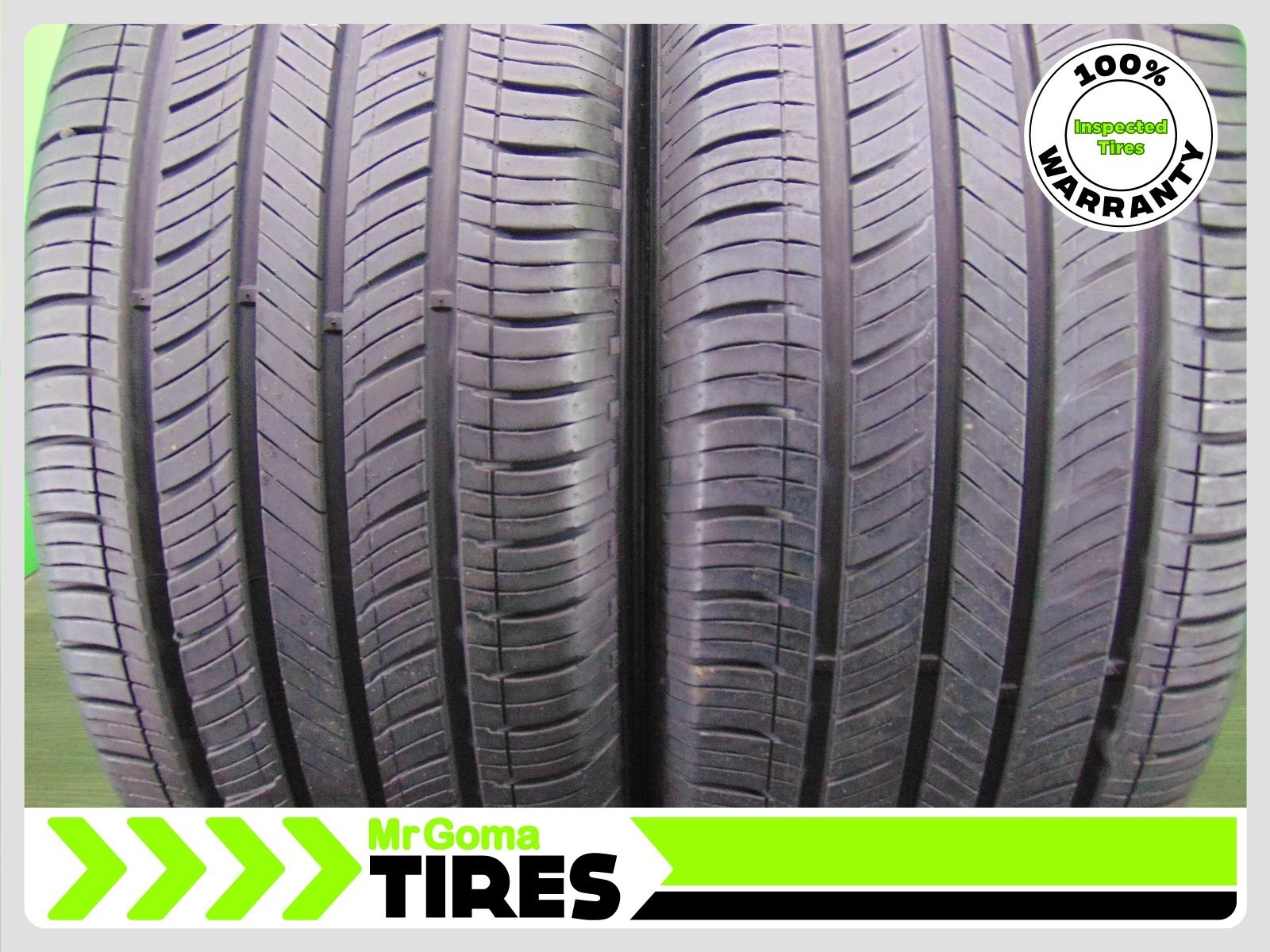 2 USED TREAD 235/50R19 HANKOOK KINERGY GT Control Technology Tires 8.5/32 Avg.